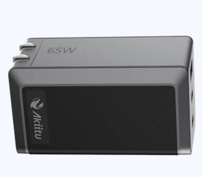 Cargador EZVIZ AK-PAG65PN-65W, 65W, Negro