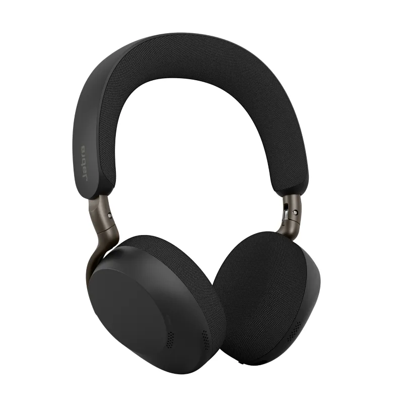 Jabra Evolve3 75 inalámbrico con dongle USB-C, certificado para Teams, ANC, micrófonos avanzados y audio premium híbrido
