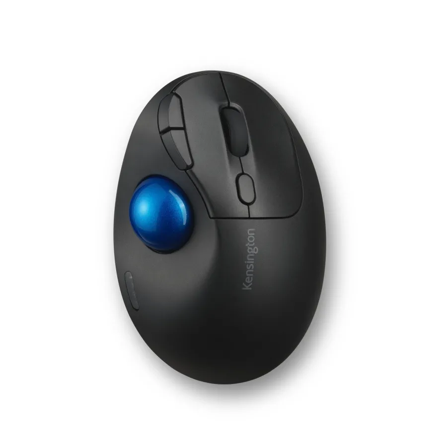 Trackball Kensington Pro Fit Ergo TB450, Bluetooth, DPI 400, 800, 1200 y 1600. Recargable.