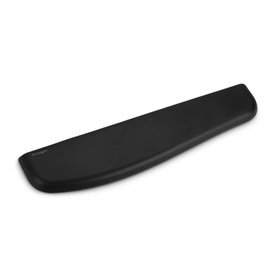 Reposamuñecas K52799WW ErgoSoft Kensington, para teclados estándar, color Negro. 10.1 x 44.5 x 1.5 cm.