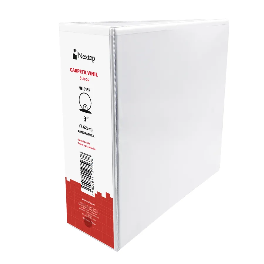 CARPETA NEXTEP VINIL ARO 0 3 NE-013R BL