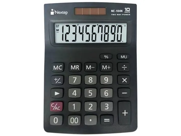 CALC NEXTEP NE-184N 10 DIGITOS SEMI ESC.