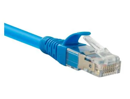 Patch Cord Cat6A U/UTP LSZH 4p 26AWG 3ft / 1m azul PCGPCC6ALZ03BL