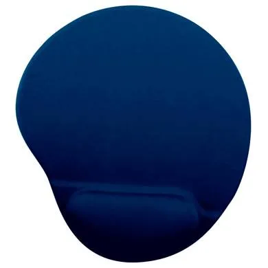 Mouse Pad, C/ Almohadilla Tipo Gel, AZUL MARINO, Antiderrapante, Monótono, 24.5*21.5*0.2 Cms, BROBOTIX  500074A