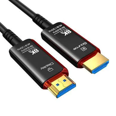 CABLE HDMI V2.1 FIBRA ÓPTICA ACTIVA, SOPORTA 8K X 4K, 30 METROS 6007969 BROBOTIX
