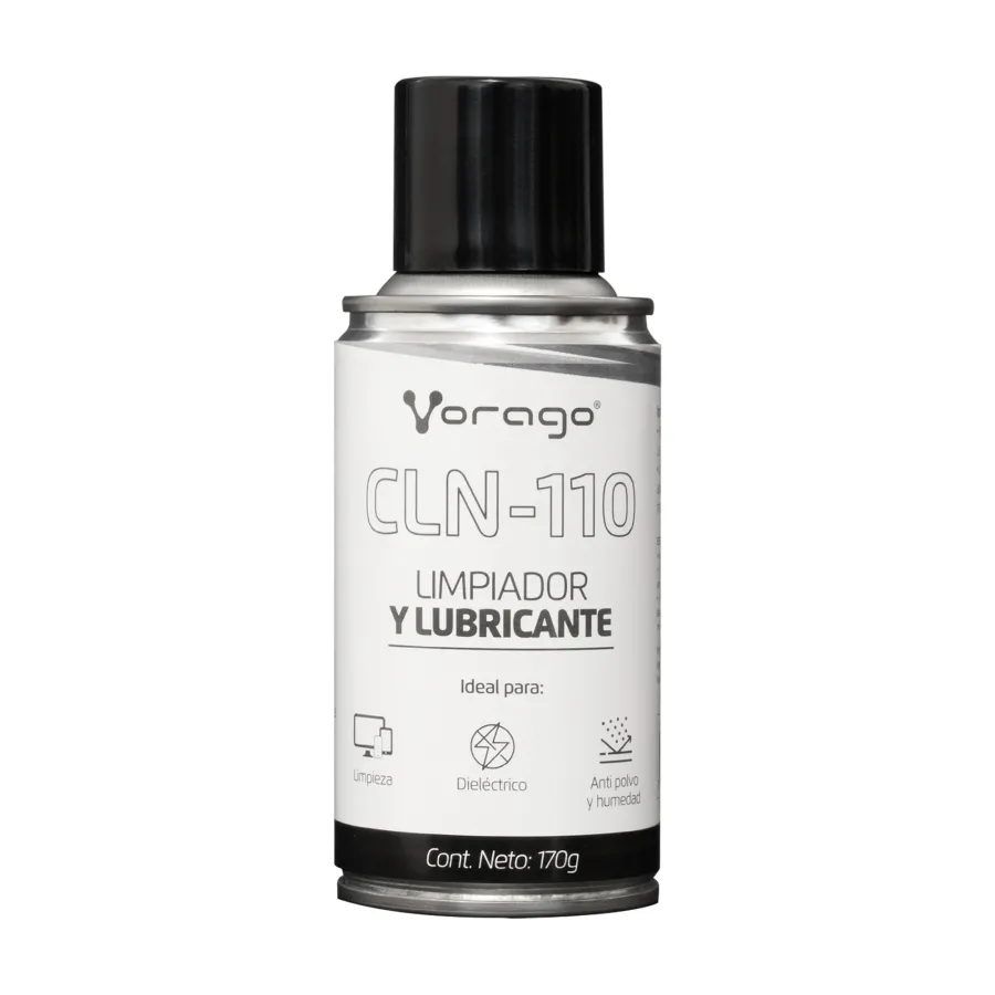 Limpiador y lubricante en Aerosol CLN-110, 170g, para limpieza y lubricación circuitos electrónicos