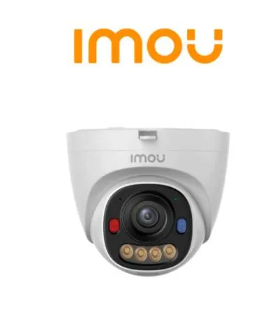 Cámara DOMO  IMOU MODELO: IPC-PS8D-5V0, 5 MP, PoE, IP67, H.265, Smart Color, disuasión activa, Detección de Humanos y Vehículos