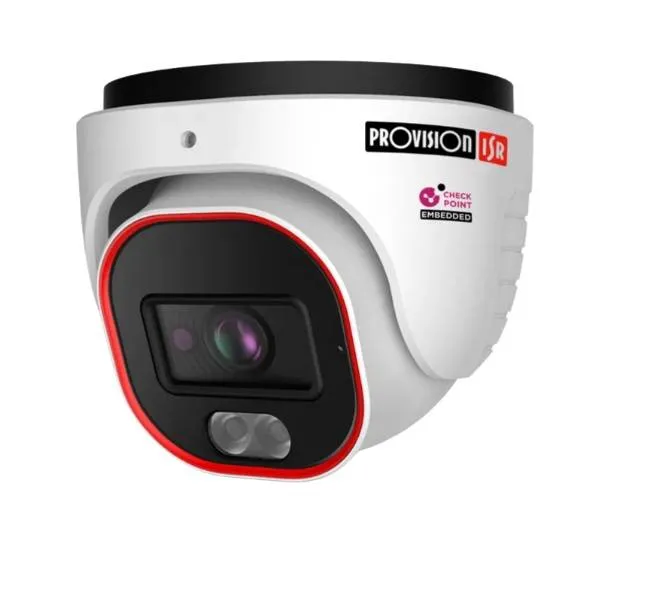 Camara domo IP 4 MP, Lente 2.8mm (93), de dia detecta hasta 60 mts/Reconoce: 12 mts/Idetifica: 6 mts, IR hasta 20 mts, DDA , microfono, WDR,PoE, IP67