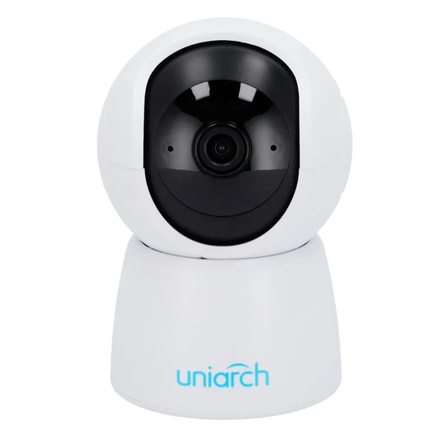 Cámara IP Mini PT Uniarch (Uho-S2) 2MP / Lente Fijo de 3.6mm / IR10M / MicroSD 256GB / Micrófono + Altavoz / Interior