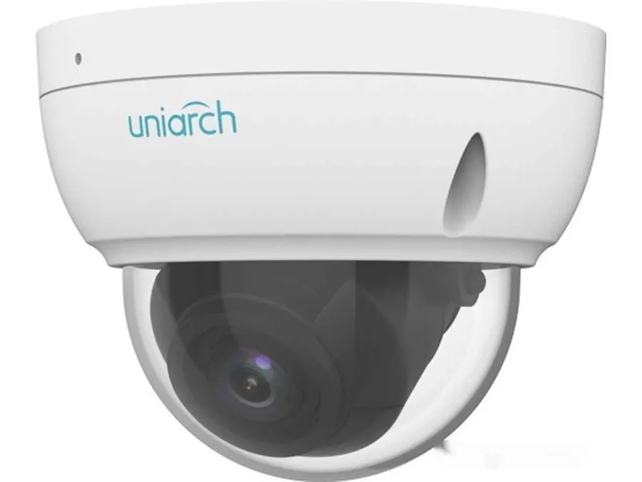 Cámara IP Domo Uniarch (IPC-D312-APKZ) 2MP / Lente Motorizado 2.8-12mm / Micrófono Embebido / MicroSD 128 GB / IR 50m / Human Body Detection / IP67