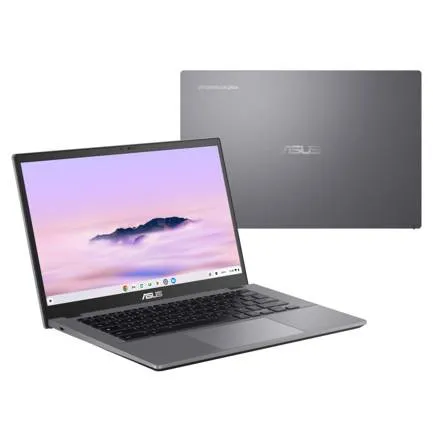 ASUS CHROMEBOOK CX34  Procesador Intel Core 3 100U, 8GB LPDDR5, 256GB SSD, TOUCH 14 pulgadas