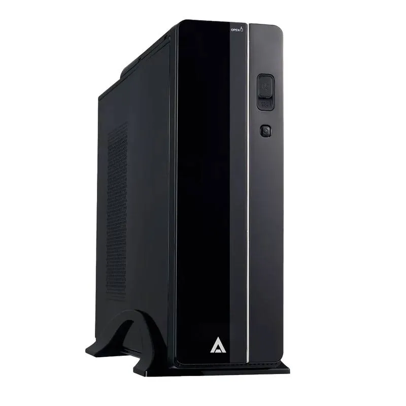 Gabinete ACTECK BERN, Slimline, PC, Micro ATX, Negro, 500 W
