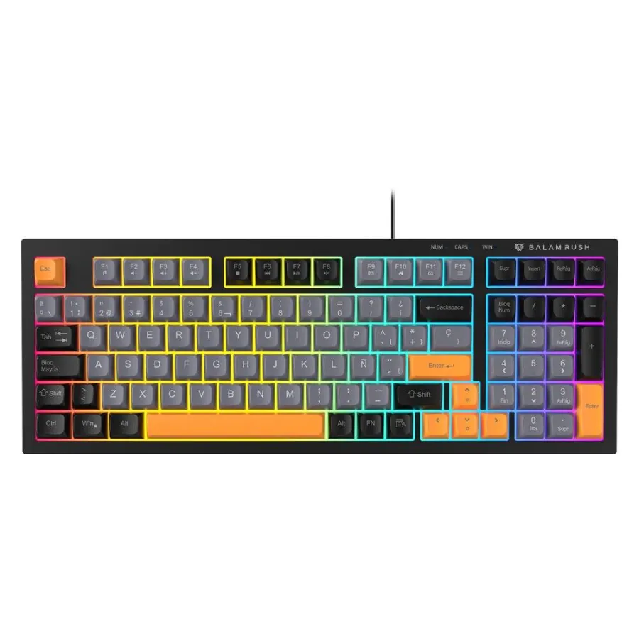 Teclado Gamer Alámbrico BALRAK PLUS KG480 Balam Rush Teclado Gamer