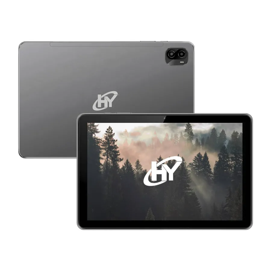 Tableta HYUNDAI Plus HT10WB4MSGNA02 10.1 pulgadas Android 16. 6GB/128GB.  Wi-Fi. Incluye Audífonos, Pluma Táctil. Gris Espacial