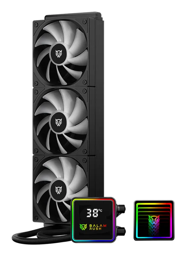 Enfriamiento y Ventilación Balam Rush CRYO PRISM 360 BLACK